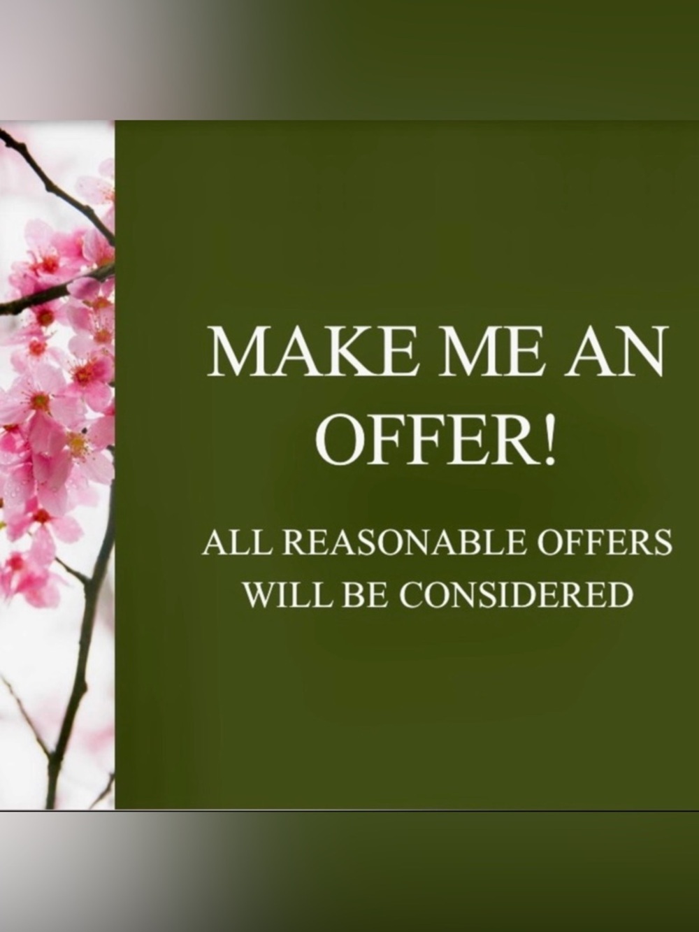 Make Me An Offer Decorative